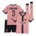 Maillot de foot Paris Saint-Germain Presnel Kimpembe #3 Troisième vêtements enfant 2024-25 Manches Courtes (+ pantalon court)